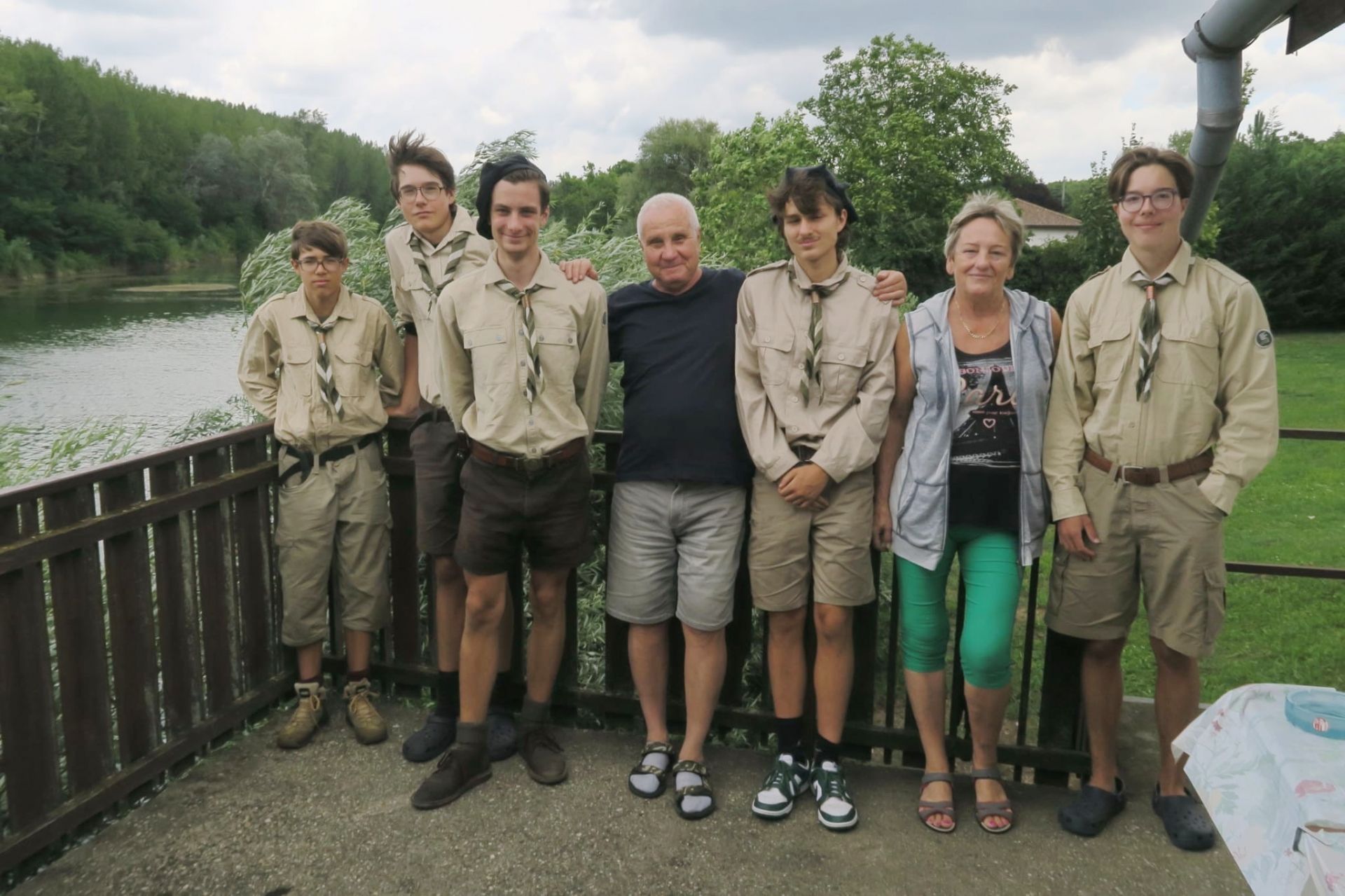 Vagabundenjungenschaft na Malom Dunaji